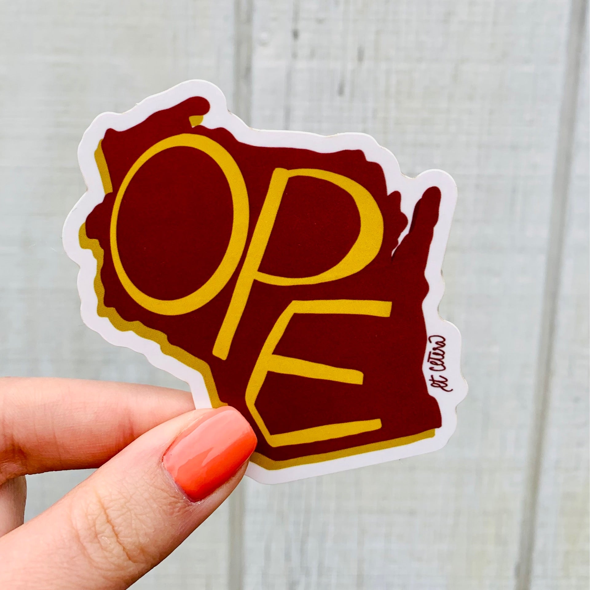 WI Ope  Molly Lew Stickers